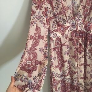 Long sleeve sheer kimono